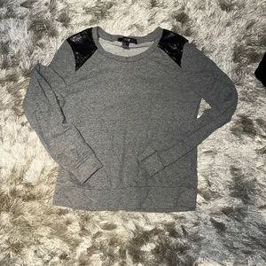 Sequence shoulder sweater